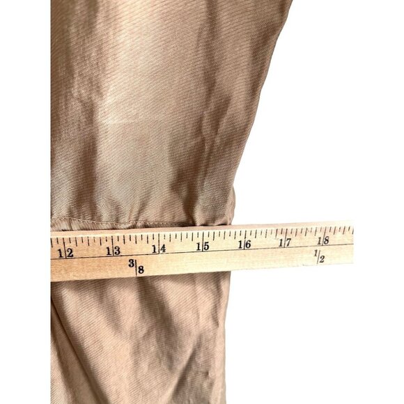 Topshop Utility Zip Jumpsuit Stone retro relaxed 90s hipster street wear sz 4 - Picture 5 of 10